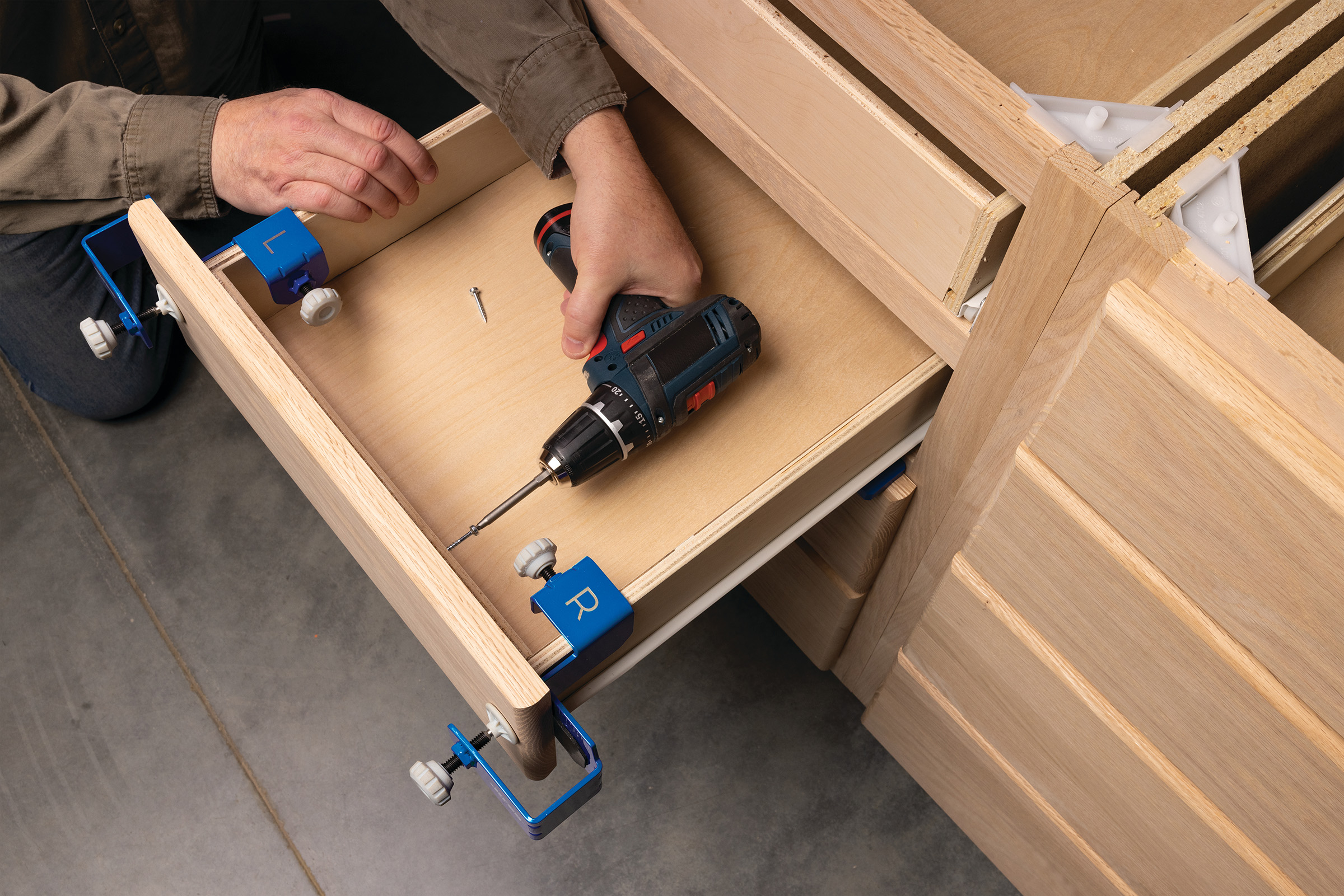 Drawer Front Mounting Tool