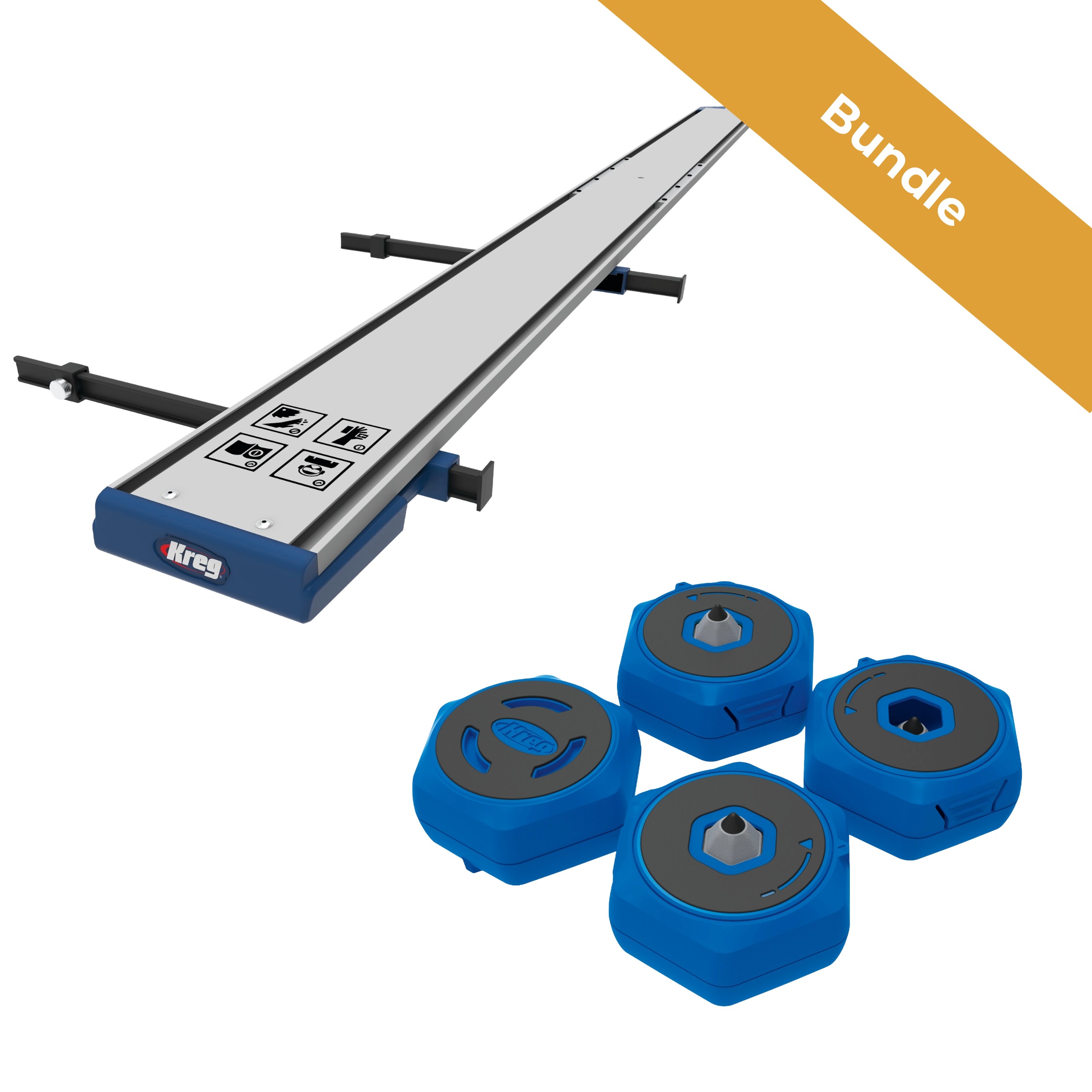 Straight Edge Guide + Project Blocks Bundle