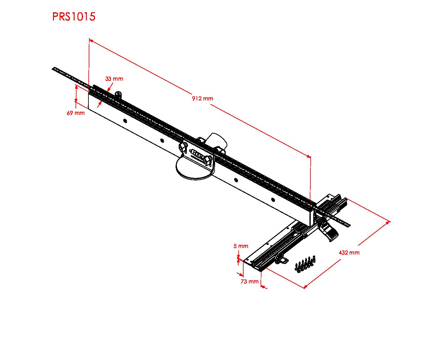Precision Router Table Fence