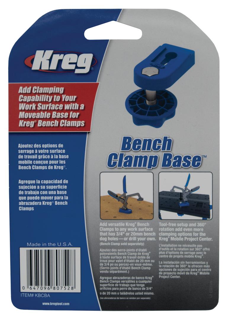 Base para abrazaderas de banco, , hi-res