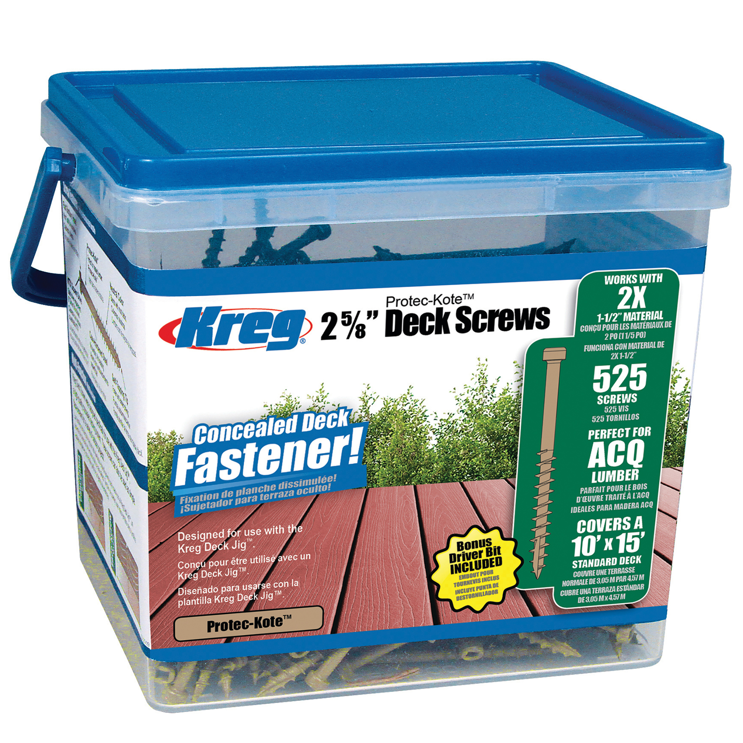 KREG&reg; Protec-Kote&trade; Vis pour plancher - 67 mm