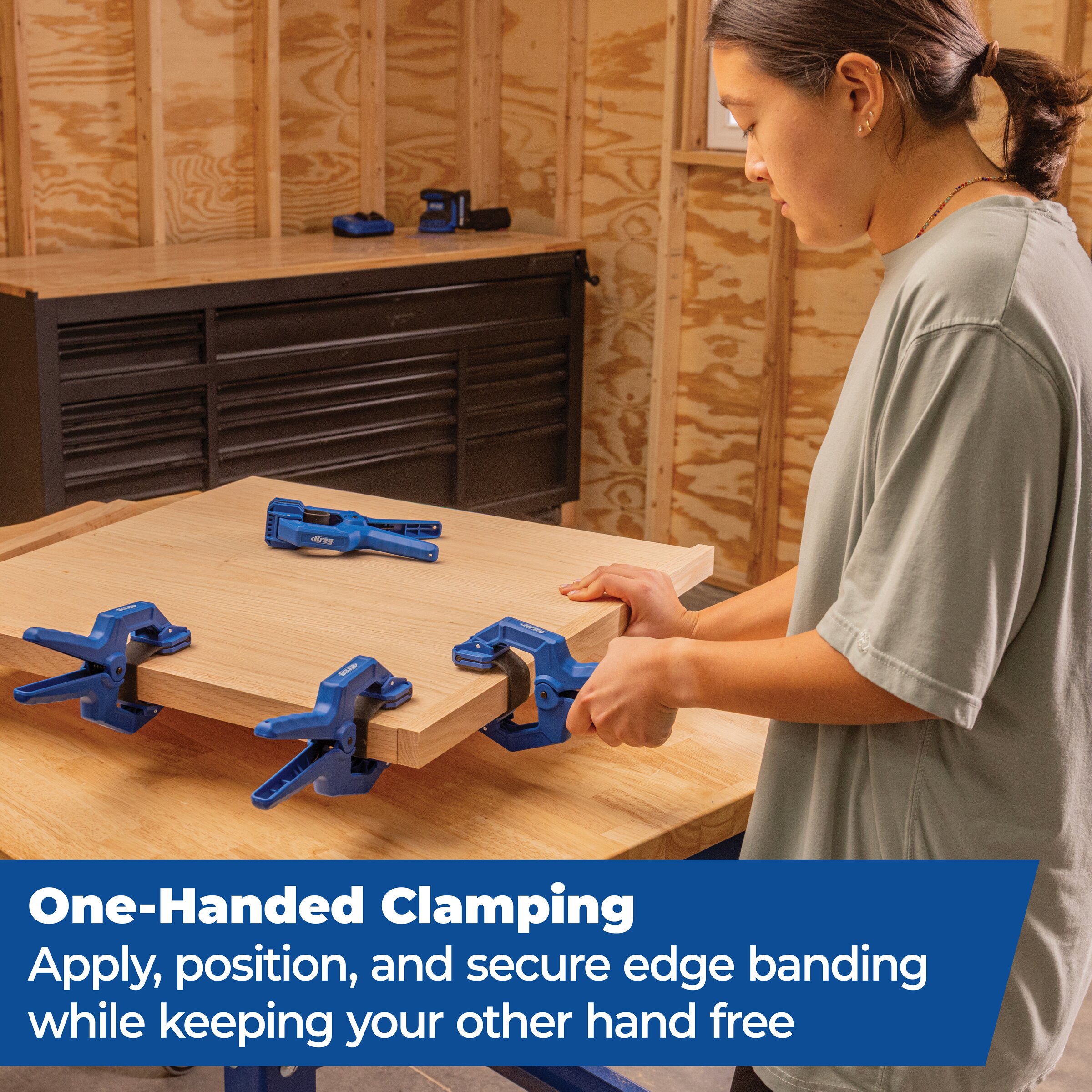Kreg Edge Band Clamps - 2 Pack, , hi-res