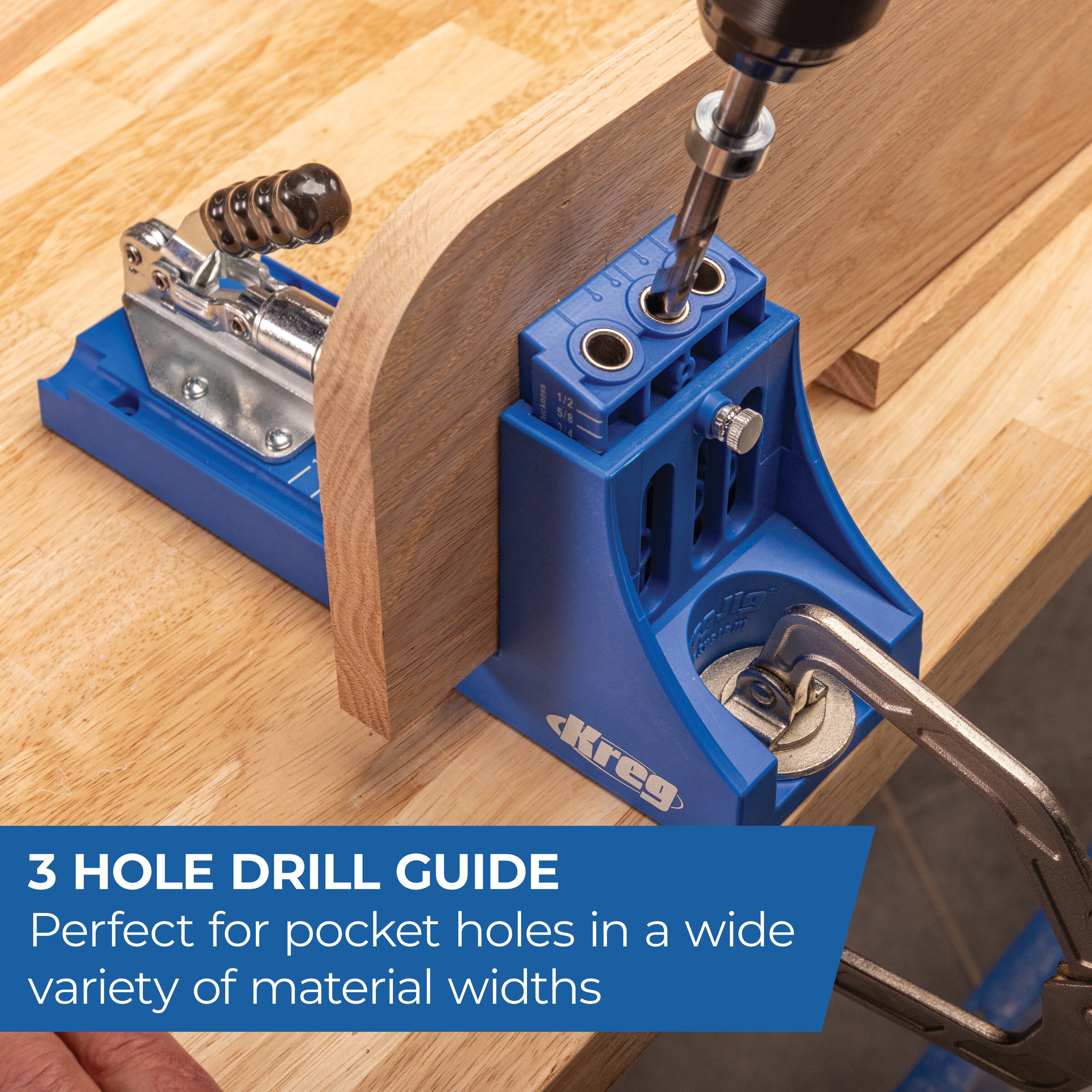 Kreg&reg; Pocket-Hole Jig K4, , hi-res