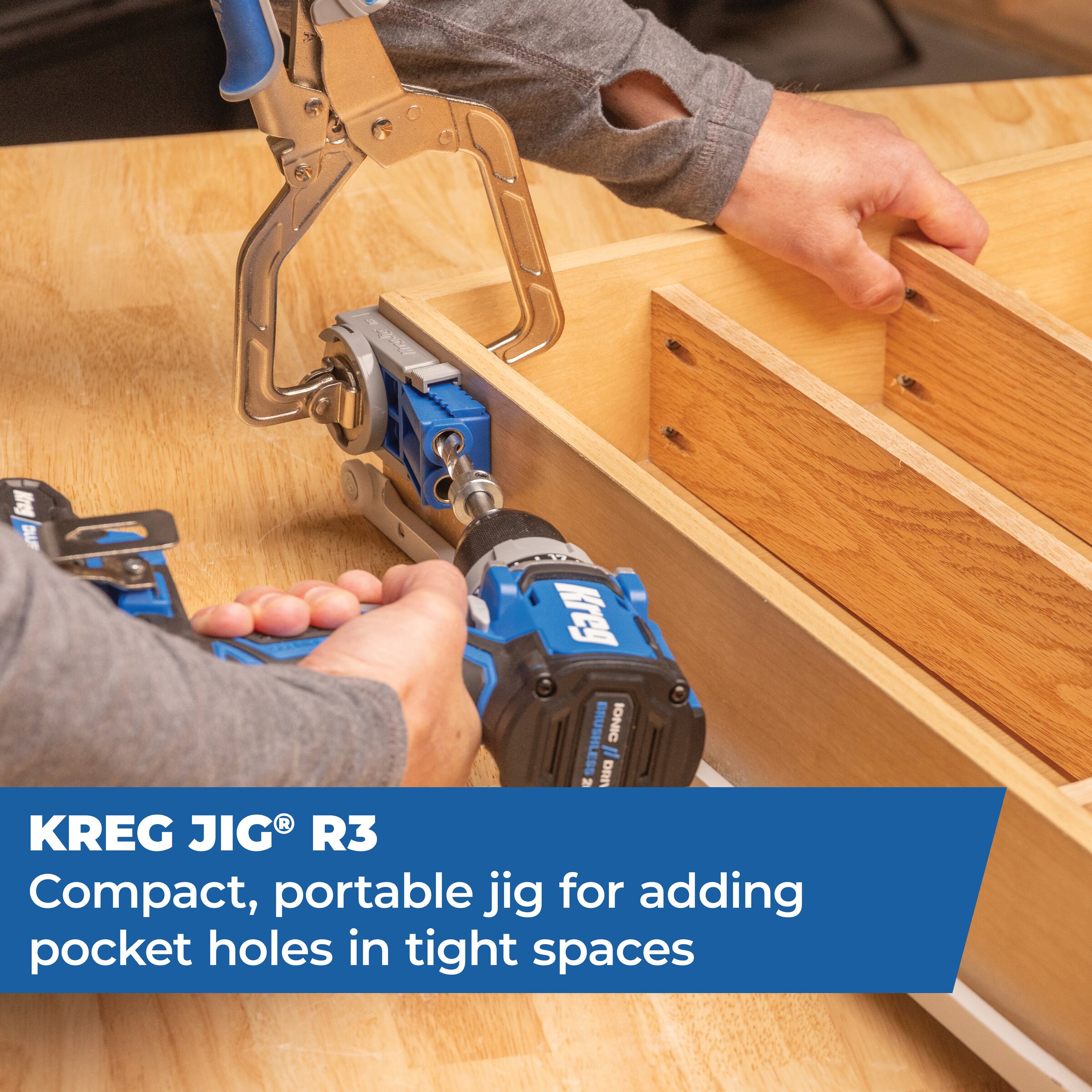 Kreg&reg; Pocket-Hole Jig K4 System, , hi-res