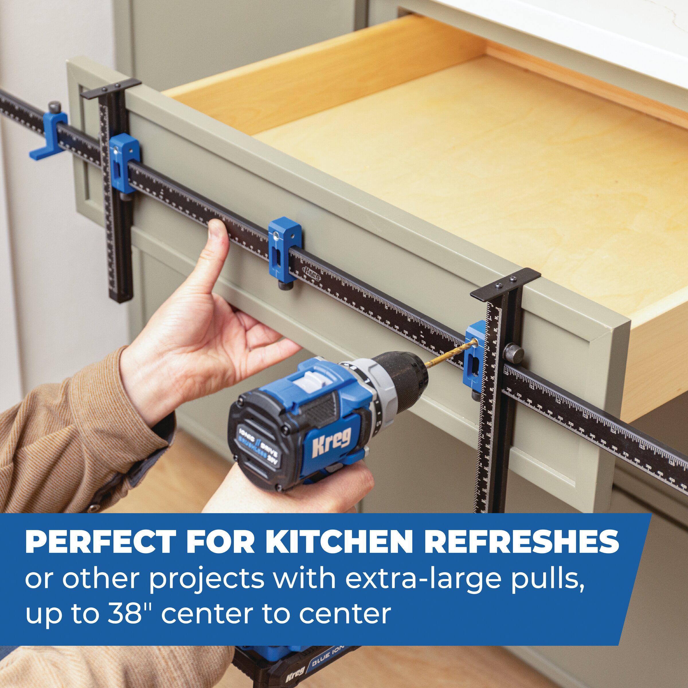 Cabinet Hardware Jig Pro XL, , hi-res