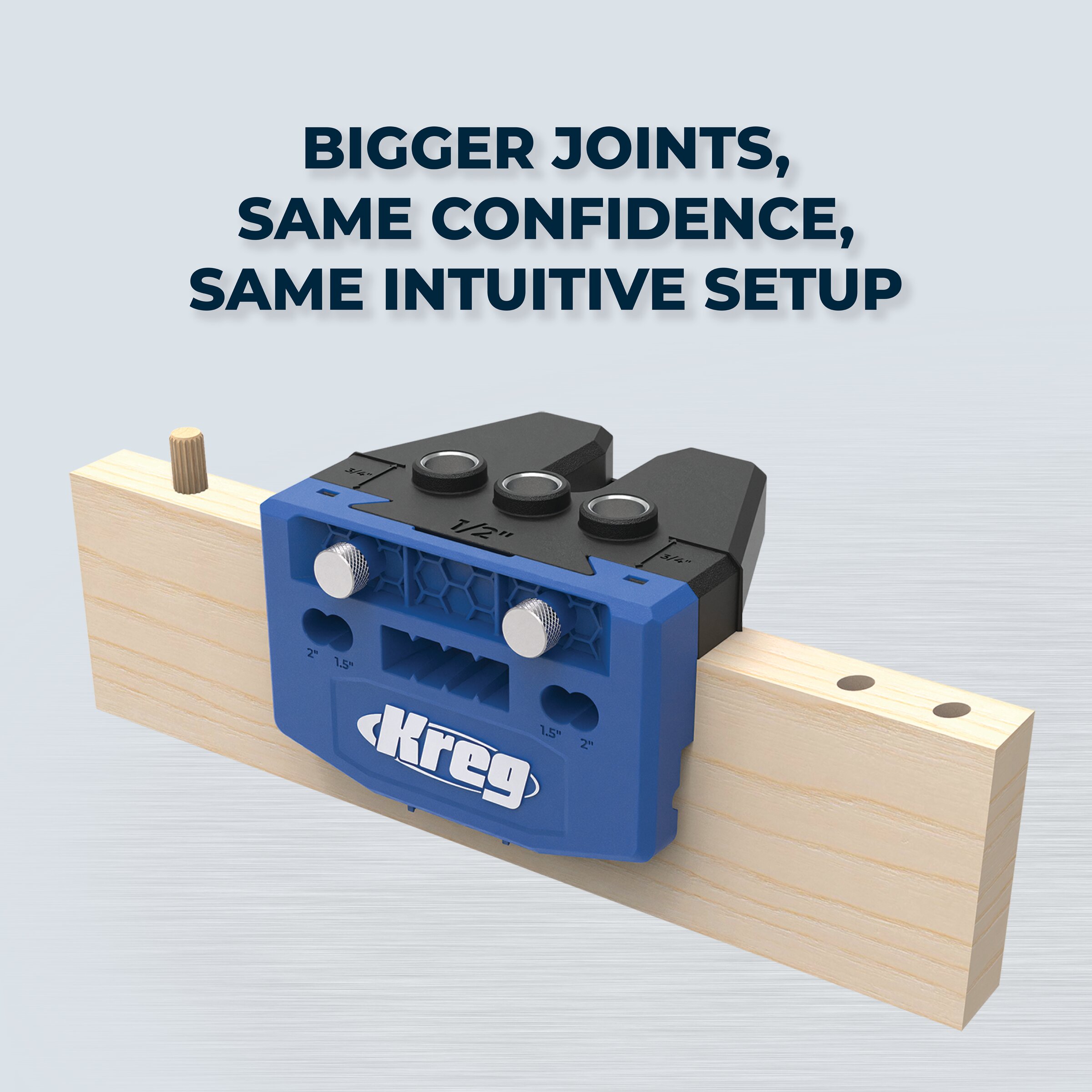 Kreg 1/2" Dowel Jig Upgrade Kit, , hi-res