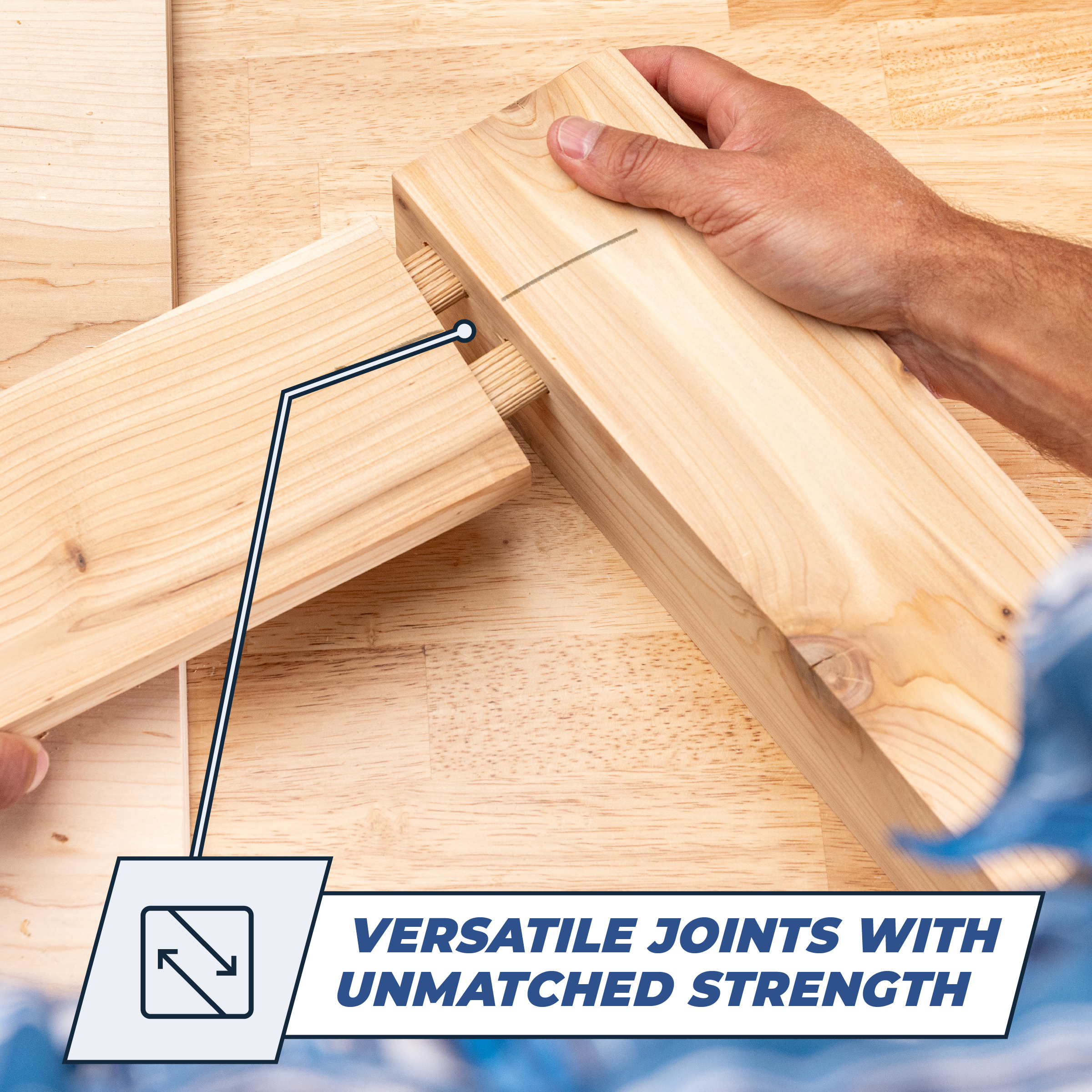 MortiseMate&trade; Loose Tenon Jig, , hi-res