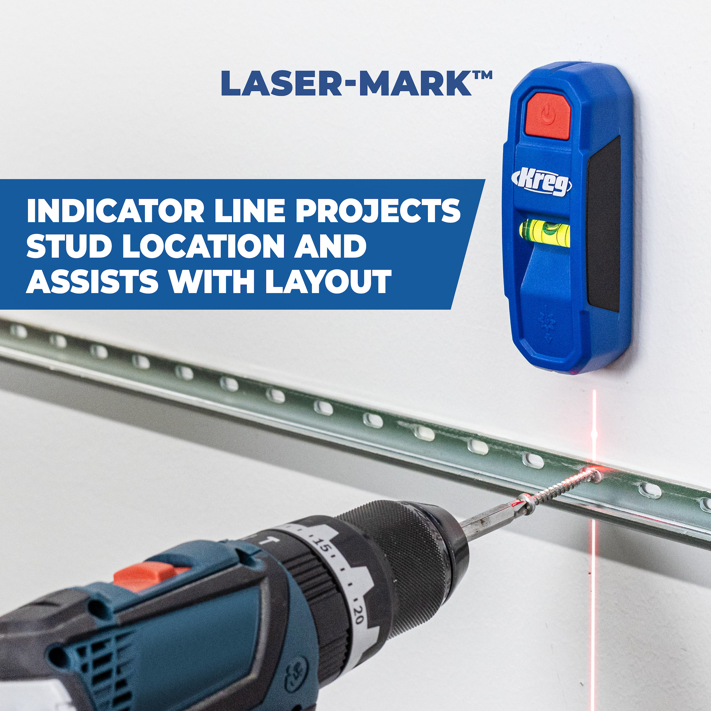 LASER-MARK&trade; Magnetic Stud Finder, , hi-res