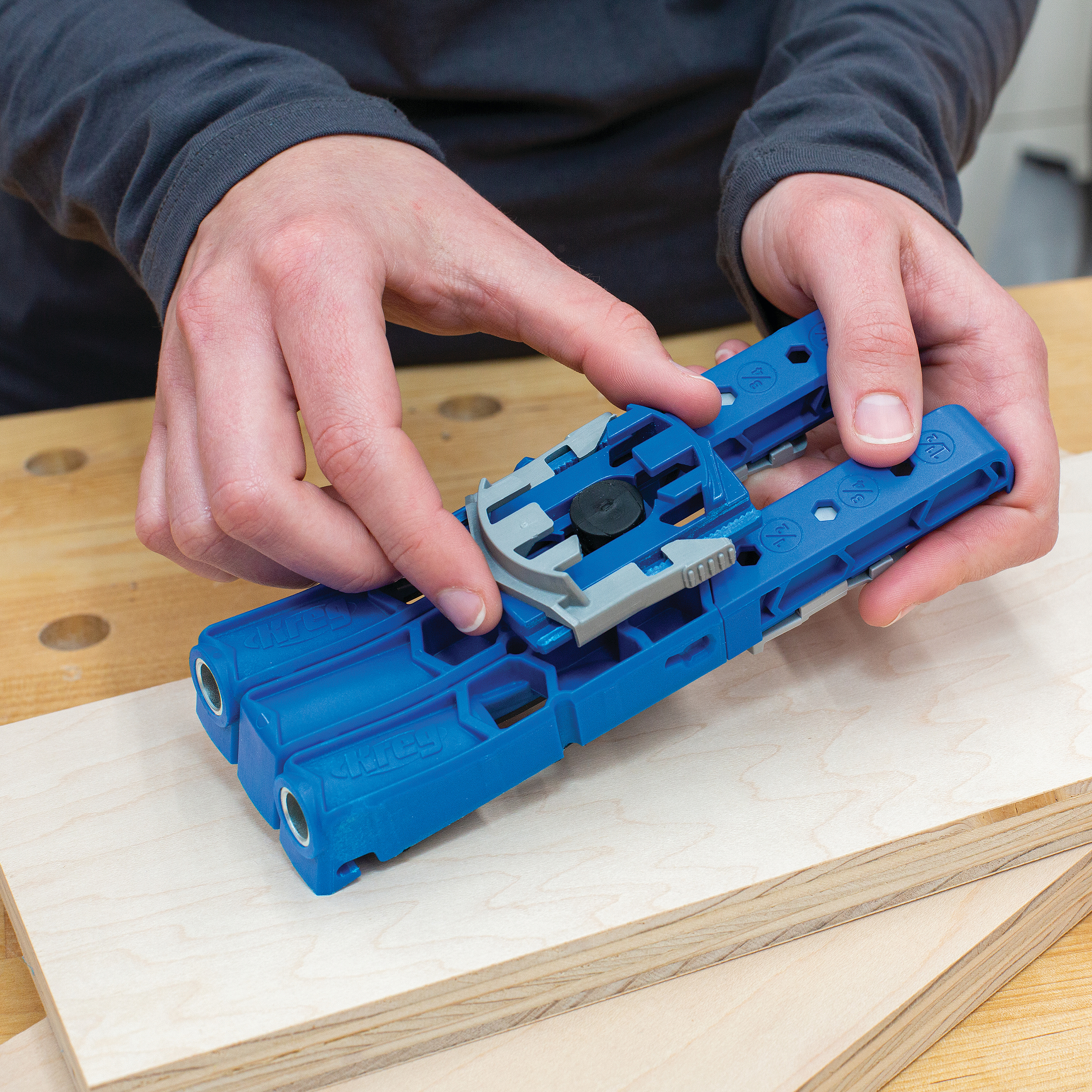 Kreg&reg; Pocket-Hole Jig Universal Clamp Adapter, , hi-res