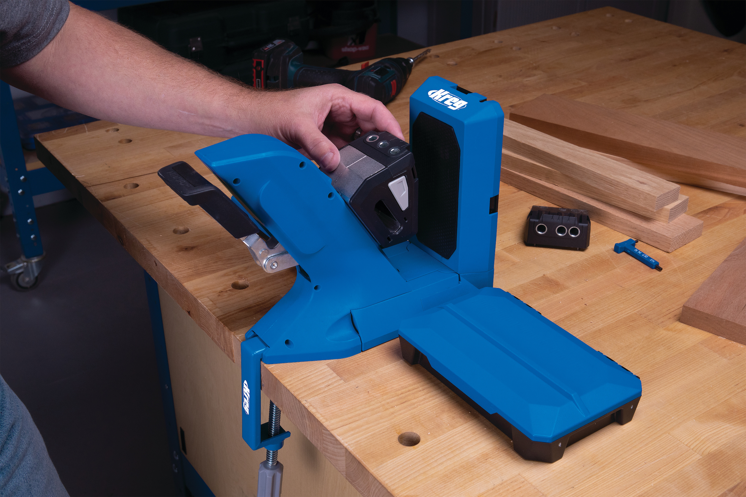 Kreg Micro-Pocket&trade; Drill Guide Kit 730, , hi-res