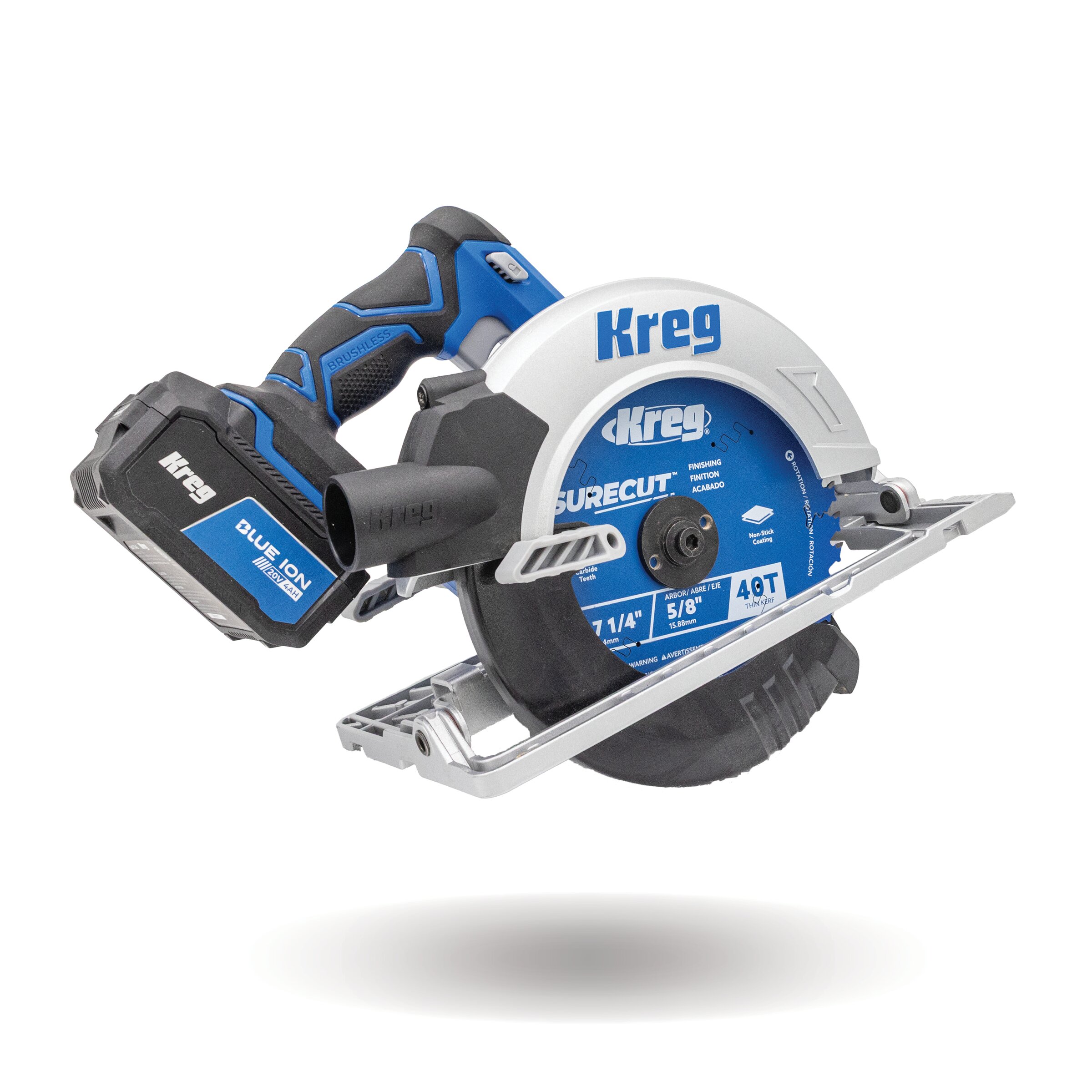 Kreg 20V Ionic Drive&trade; 7-1/4" Circular Saw Kit