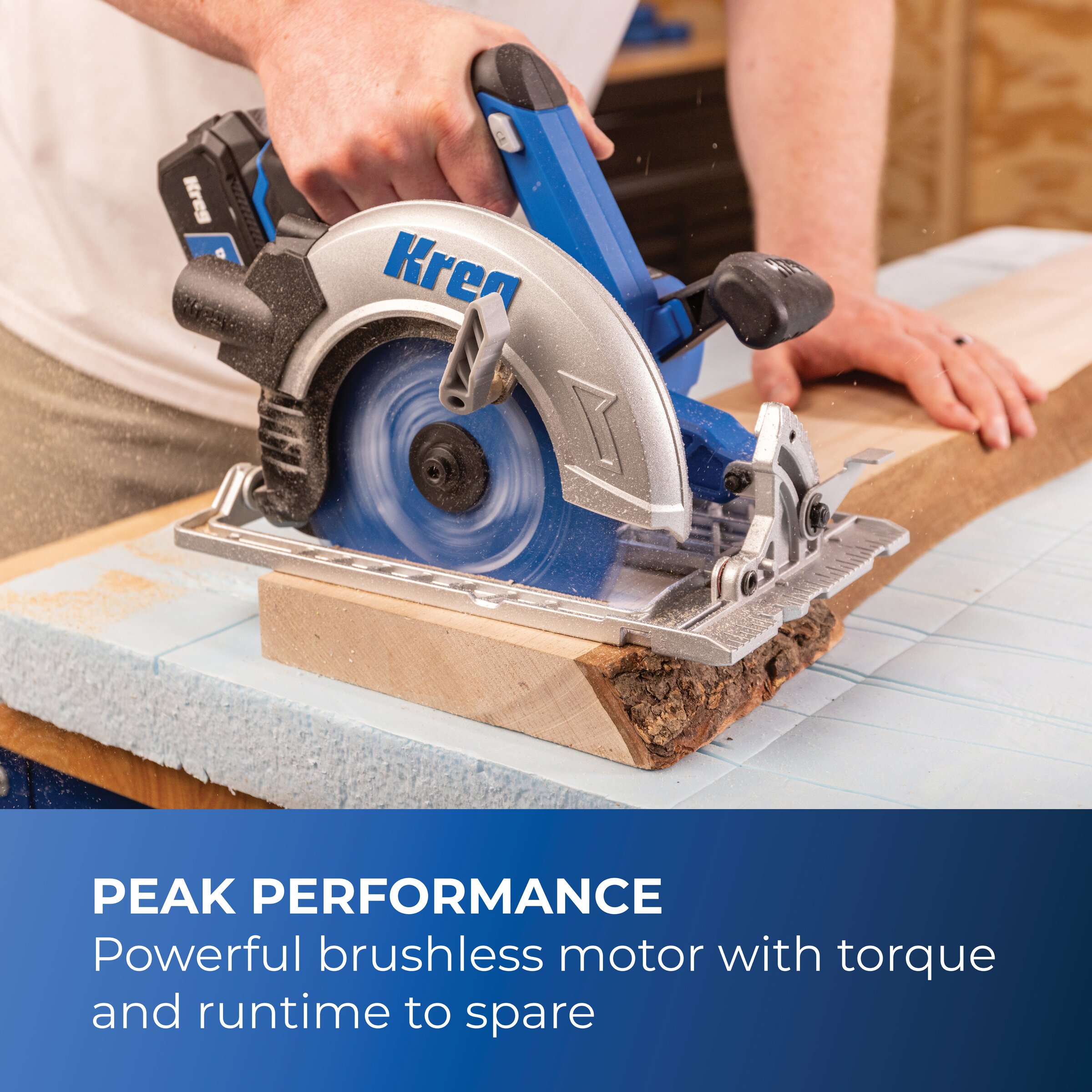 Kreg 20V Ionic Drive&trade; 7-1/4" Circular Saw Kit, , hi-res