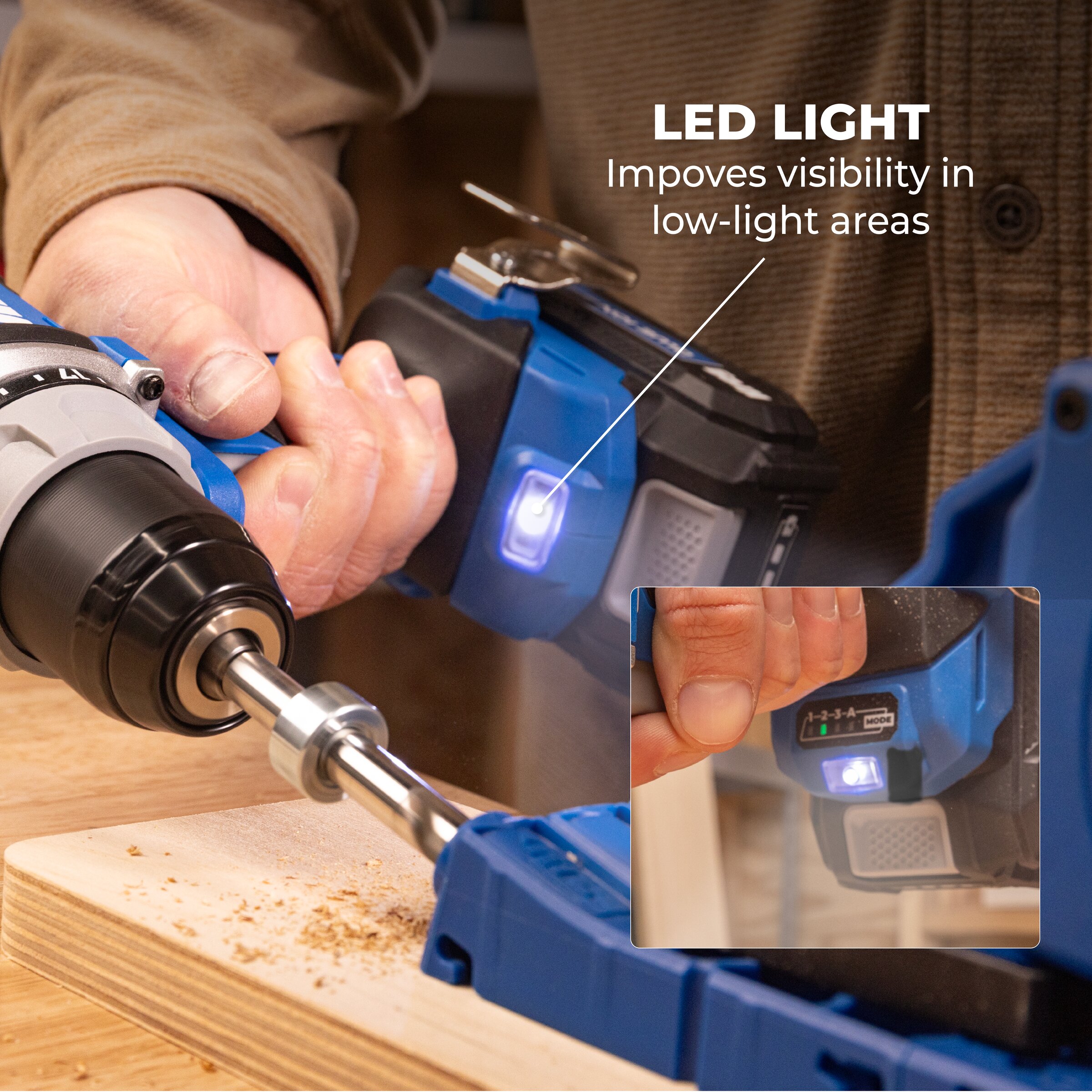 Kreg 20V Ionic Drive&trade; Drill + Driver Combo Kit, , hi-res