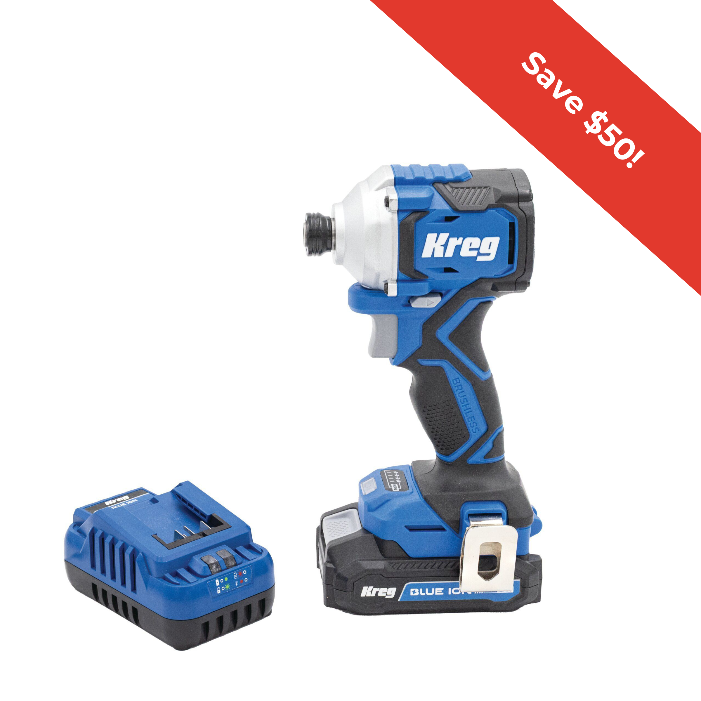 Kreg 20V Ionic Drive&trade; Impact Driver Kit