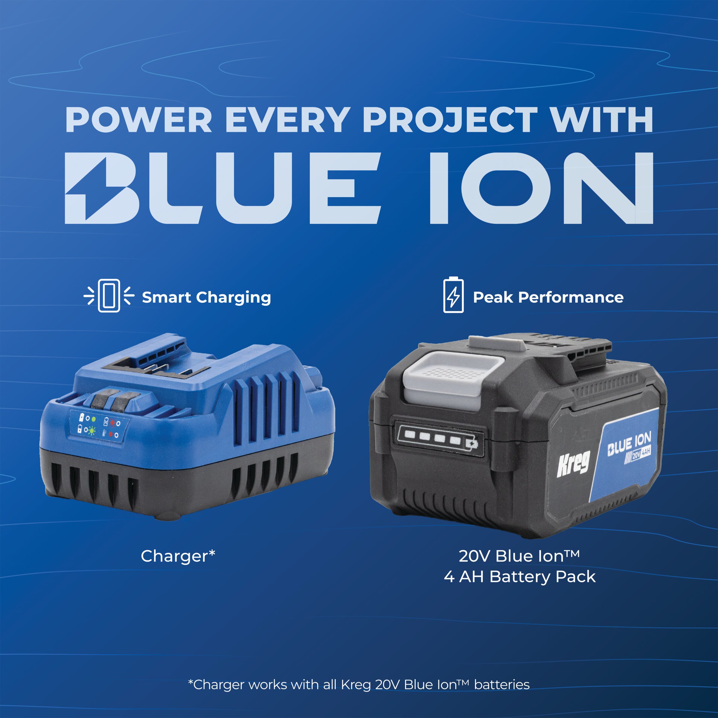 Kreg 20V Ionic Drive&trade; 6 1/2" Plunge-Cut Track Saw Kit, , hi-res