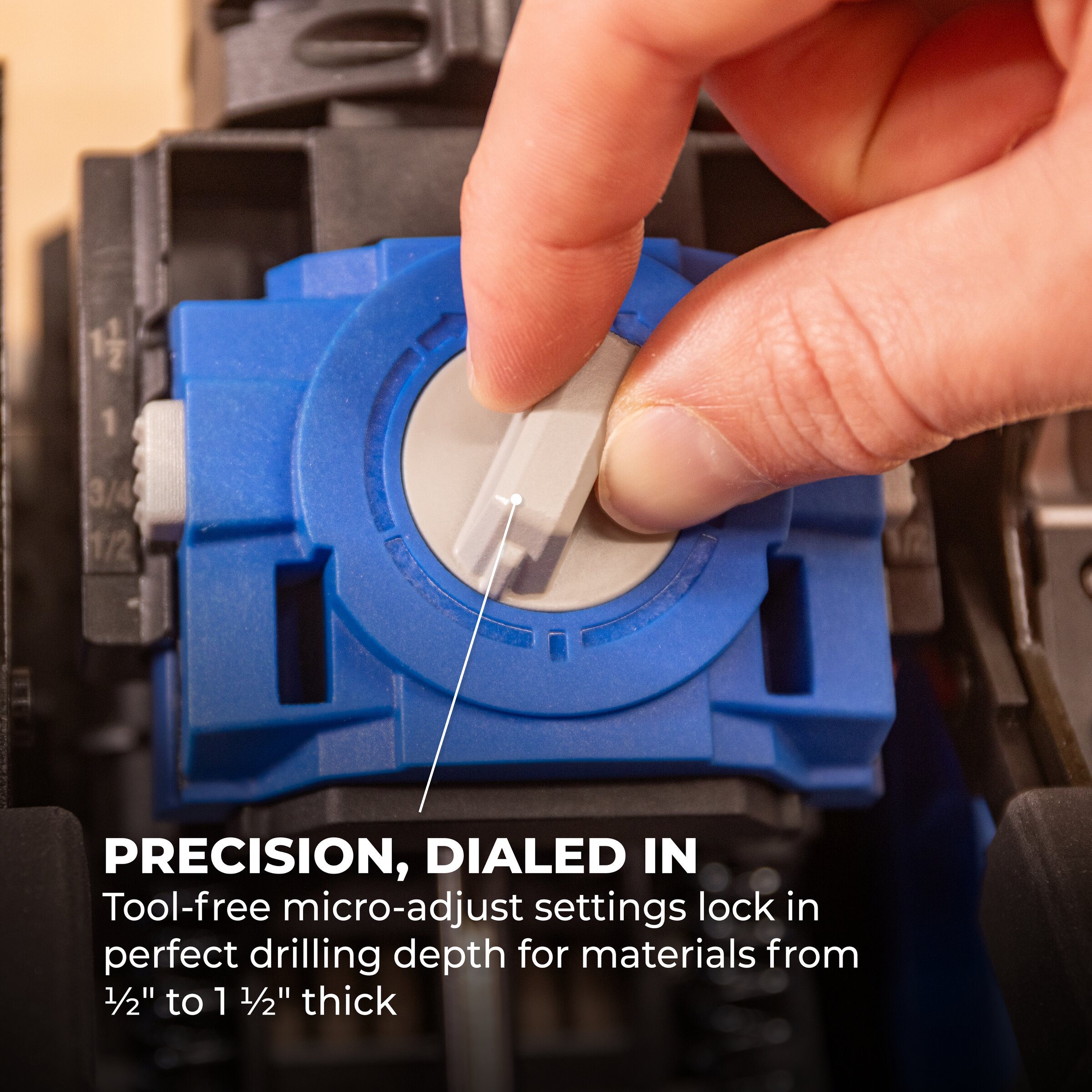 Kreg Rebel&trade; 20V Ionic Drive&trade; Pocket-Hole Joiner Kit, , hi-res