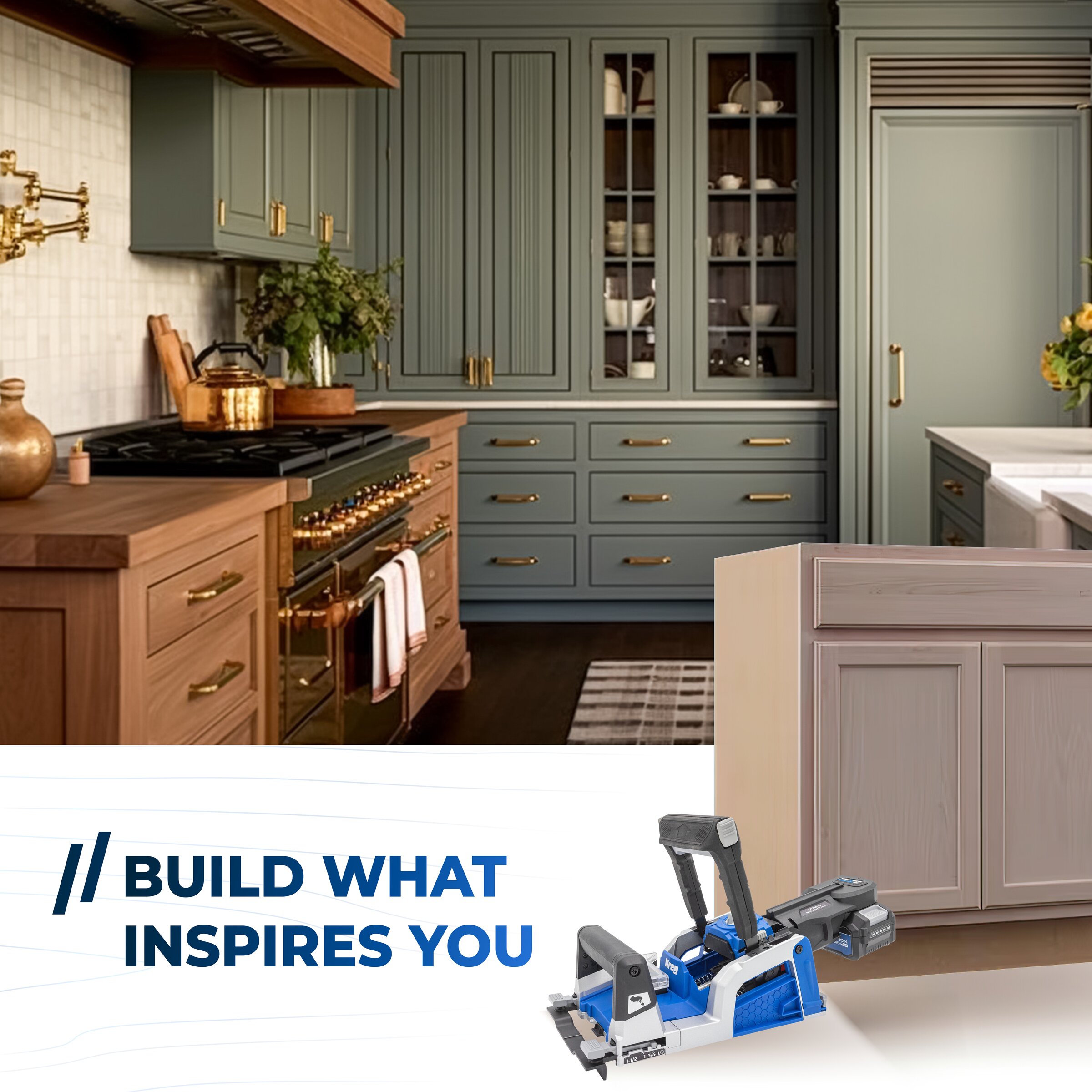 Kreg Rebel&trade; 20V Ionic Drive&trade; Pocket-Hole Joiner Kit, , hi-res