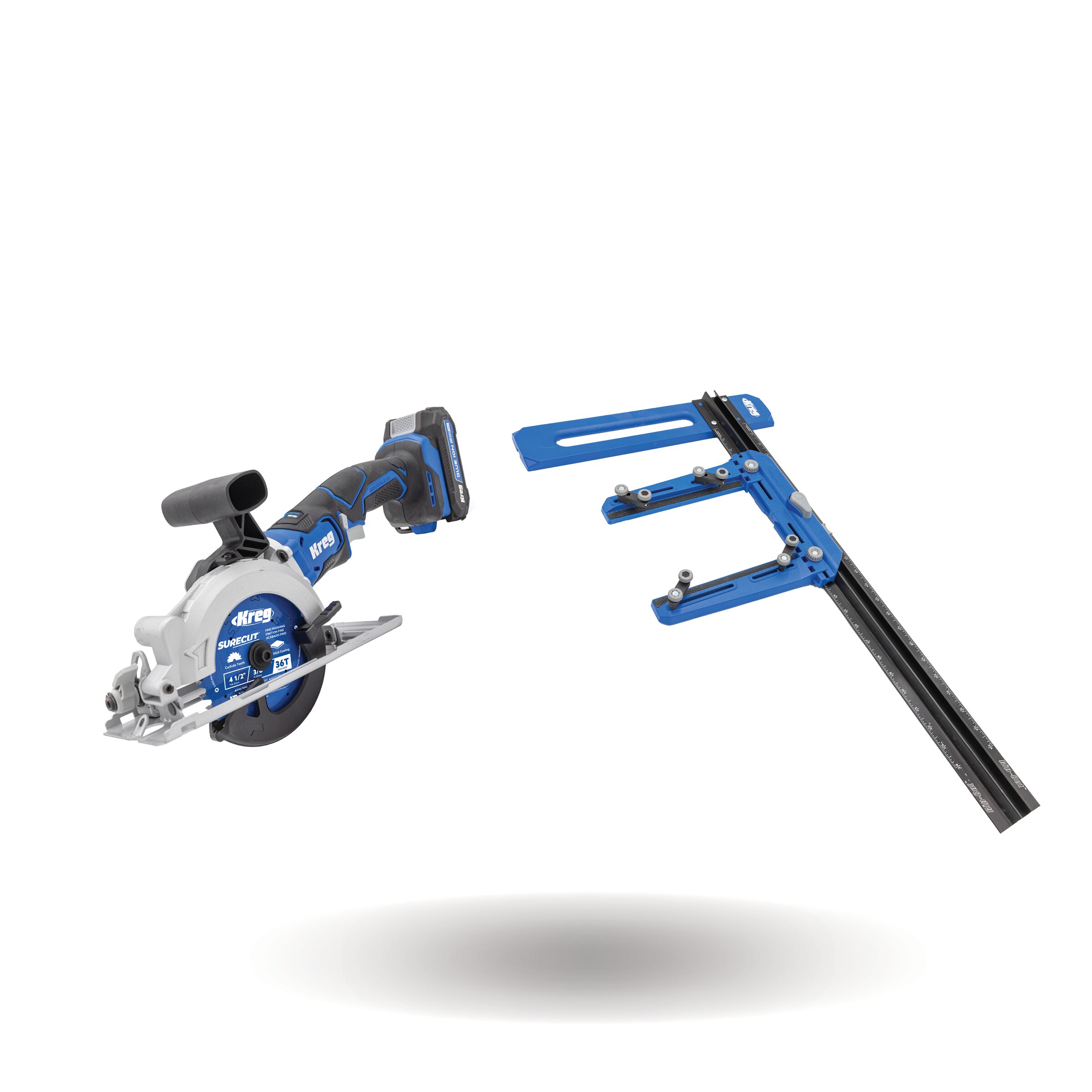 Kreg Rip-Cut&trade; + Ionic Drive&trade; 4 1/2" Circular Saw Project Kit