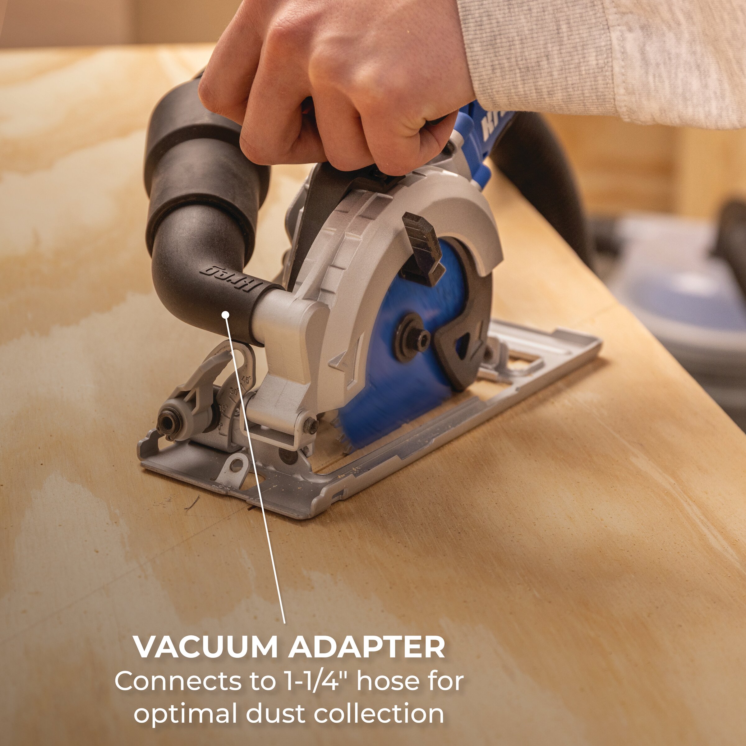 Kreg 20V Ionic Drive&trade; 4-1/2" Circular Saw (Tool Only), , hi-res