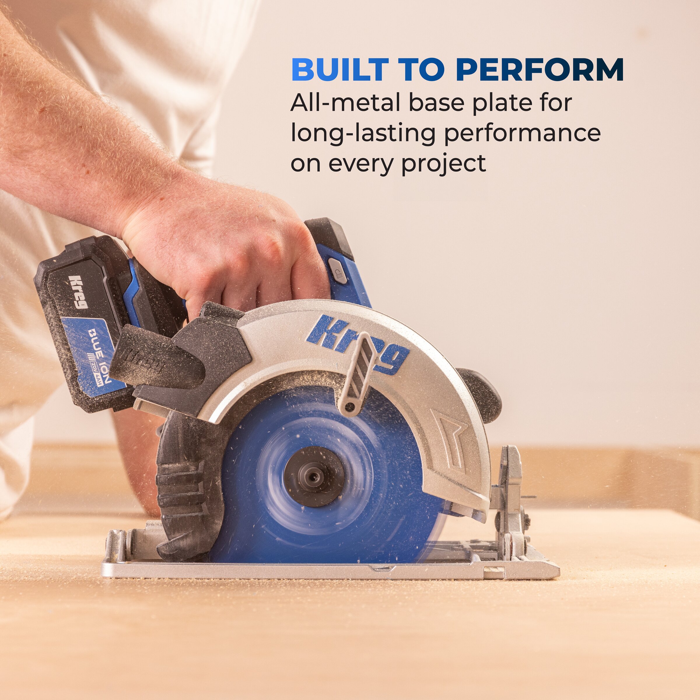 Kreg 20V Ionic Drive&trade; 7-1/4" Circular Saw (Tool Only), , hi-res