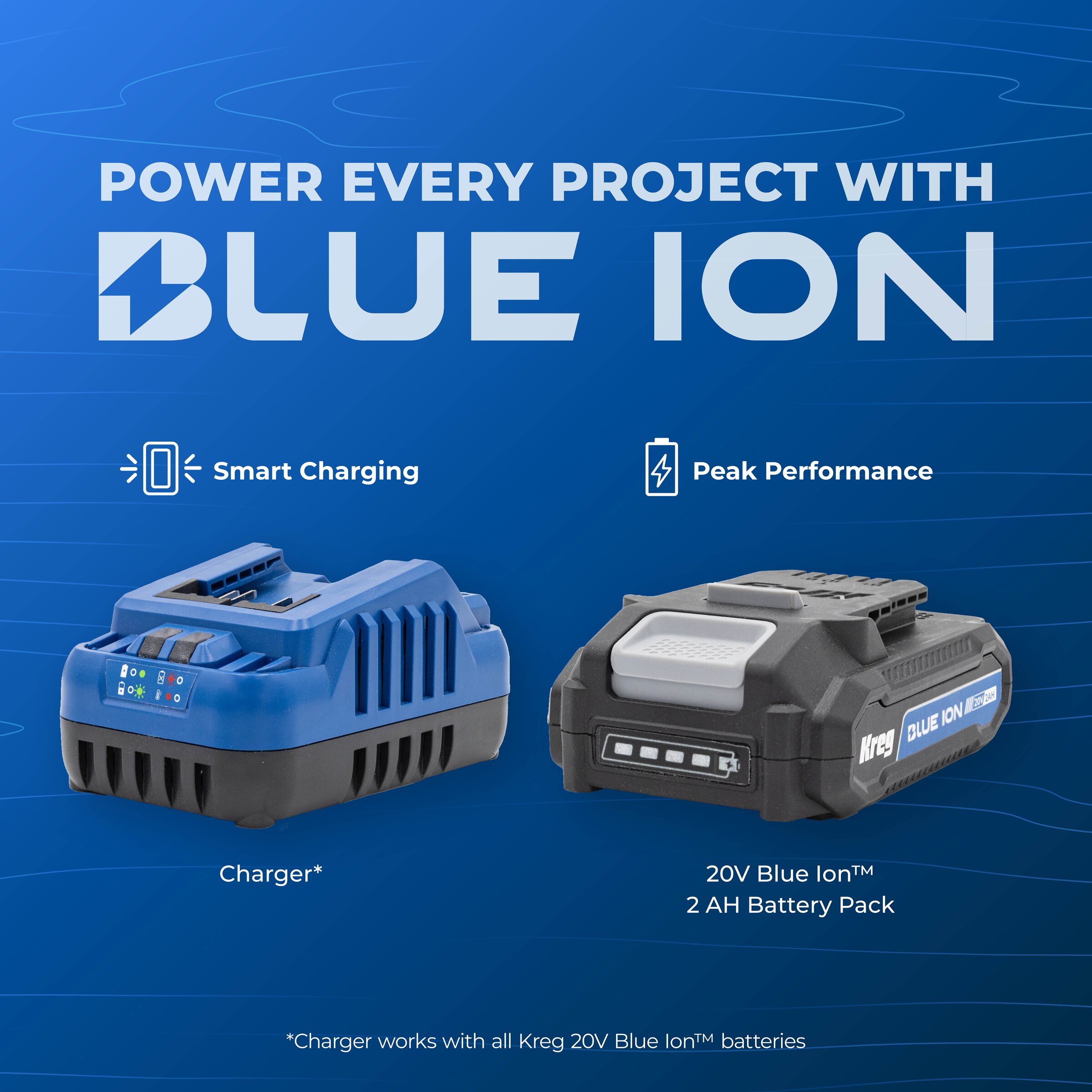 Kreg&reg; Pocket-Hole Jig 520PRO + 20V Ionic Drive&trade; 1/2" Compact Drill Project Kit, , hi-res