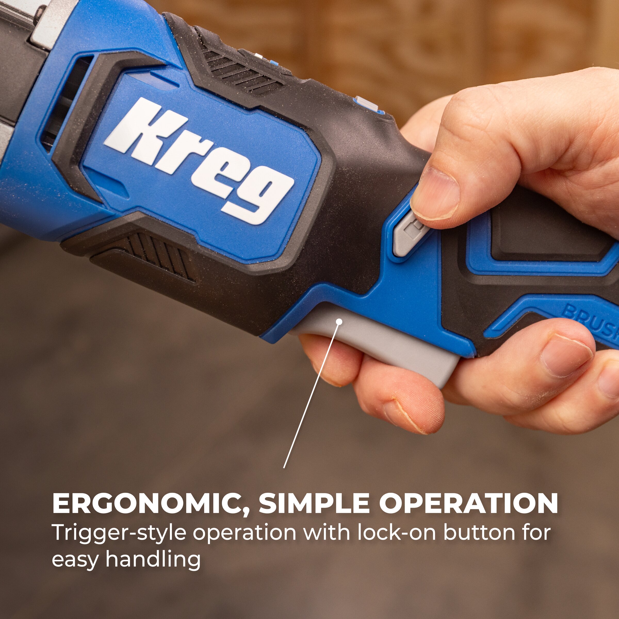 Kreg 20V Ionic Drive&trade; Oscillating Multi-Tool (Tool Only), , hi-res