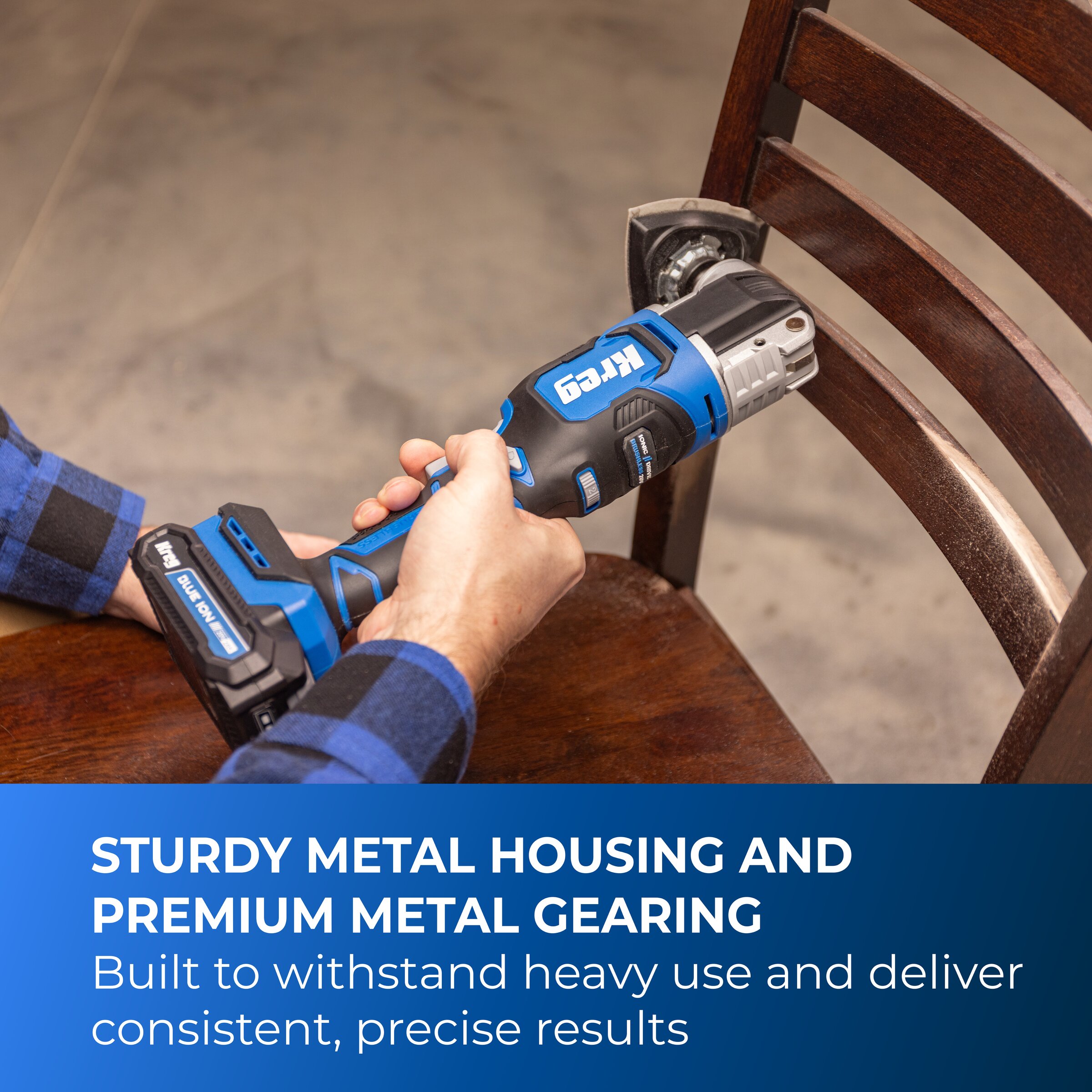 Kreg 20V Ionic Drive&trade; Oscillating Multi-Tool (Tool Only), , hi-res