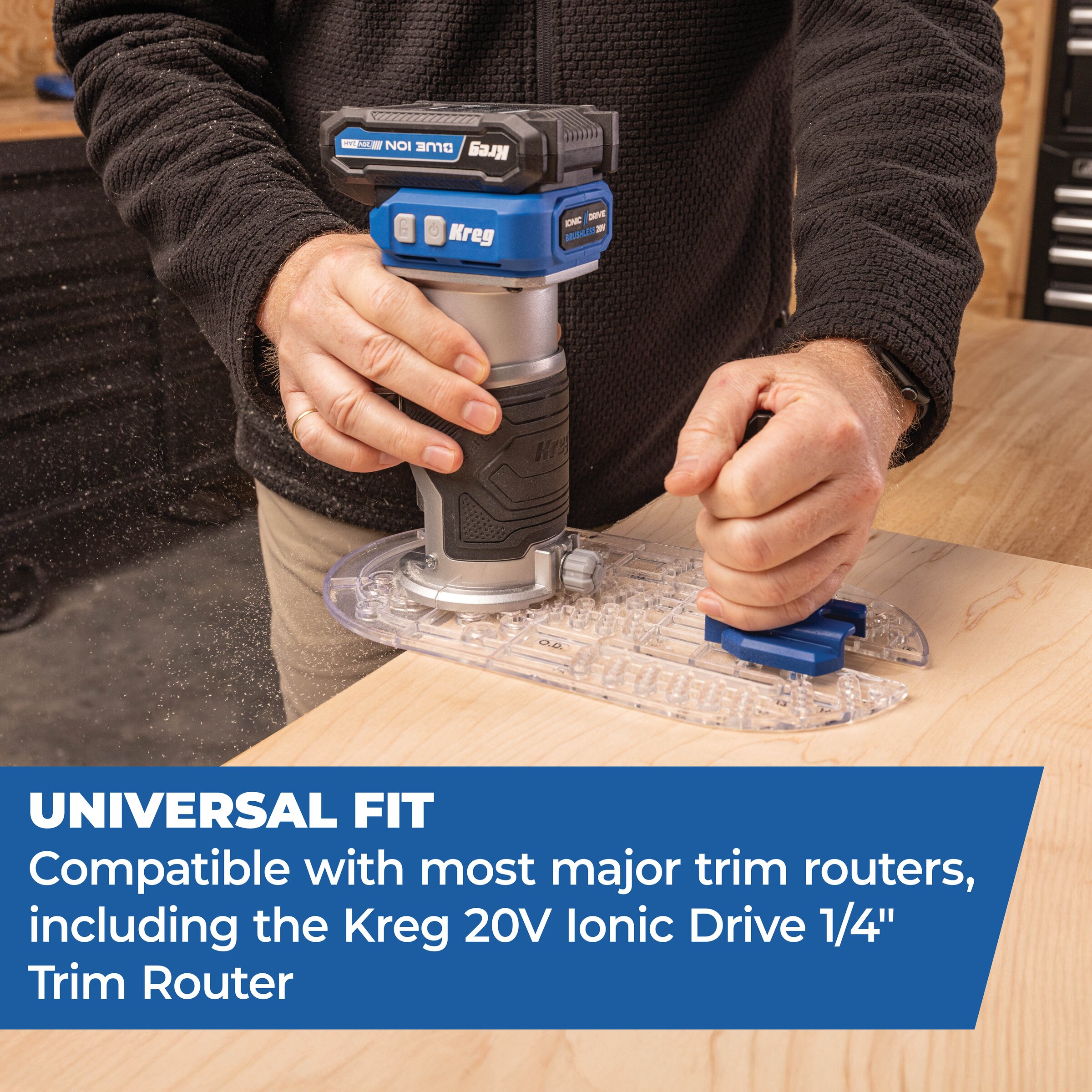 Trim Router Base Plate, , hi-res